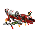 Festivized Snow Globalization Crusader's Crossbow (Battle Scarred)