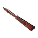 Strange Killstreak Peppermint Swirl Knife (Field-Tested)