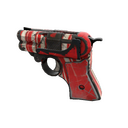 Strange Professional Killstreak Peppermint Swirl Shortstop (Battle Scarred)