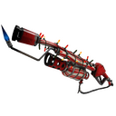 Unusual Festivized Specialized Killstreak Peppermint Swirl Flame Thrower (Well-Worn) (Cool)