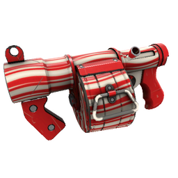 Peppermint Swirl Stickybomb Launcher (Minimal Wear)