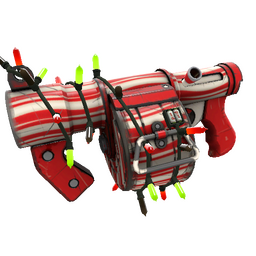 Festivized Peppermint Swirl Stickybomb Launcher (Field-Tested)