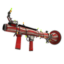 Unusual Festivized Specialized Killstreak Peppermint Swirl Rocket Launcher (Battle Scarred) (Hot)