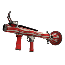 Peppermint Swirl Rocket Launcher (Battle Scarred)