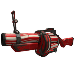Peppermint Swirl Grenade Launcher (Well-Worn)