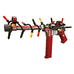 Strange Festivized Specialized Killstreak Peppermint Swirl SMG (Field-Tested)