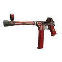 Strange Peppermint Swirl SMG (Battle Scarred)