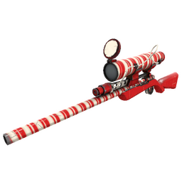 Strange Specialized Killstreak Peppermint Swirl Sniper Rifle (Field-Tested)