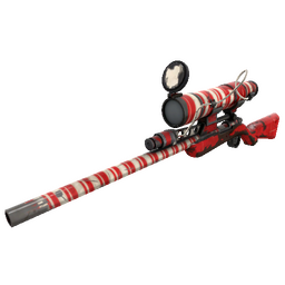 free tf2 item Peppermint Swirl Sniper Rifle (Battle Scarred)