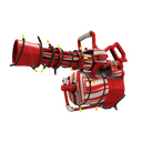 Unusual Festivized Specialized Killstreak Peppermint Swirl Minigun (Factory New) (Isotope)
