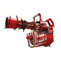 free tf2 item Festivized Peppermint Swirl Minigun (Minimal Wear)