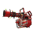 Unusual Festivized Peppermint Swirl Minigun (Well-Worn) (Hot)