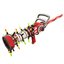 Unusual Festivized Specialized Killstreak Peppermint Swirl Medi Gun (Field-Tested) (Isotope)