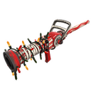 Strange Unusual Festivized Professional Killstreak Peppermint Swirl Medi Gun (Well-Worn) (Isotope)