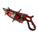 Strange Festivized Specialized Killstreak Peppermint Swirl Übersaw (Well-Worn)