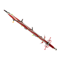 Strange Festivized Peppermint Swirl Claidheamh Mòr (Minimal Wear)