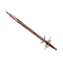 Strange Killstreak Peppermint Swirl Claidheamh Mòr (Well-Worn)
