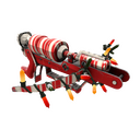 Unusual Festivized Peppermint Swirl Crusader's Crossbow (Field-Tested) (Hot)