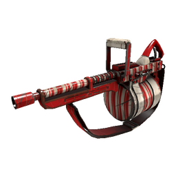 free tf2 item Strange Peppermint Swirl Tomislav (Battle Scarred)