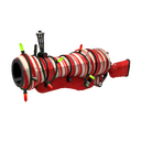 Strange Festivized Peppermint Swirl Loose Cannon (Well-Worn)