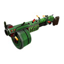 Strange Unusual Festivized Professional Killstreak Elfin Enamel Panic Attack (Field-Tested) (Isotope)