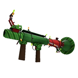 free tf2 item Festivized Elfin Enamel Rocket Launcher (Factory New)