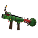 Strange Unusual Festivized Elfin Enamel Rocket Launcher (Field-Tested) (Hot)