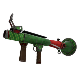 free tf2 item Elfin Enamel Rocket Launcher (Battle Scarred)