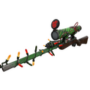 Festivized Elfin Enamel Sniper Rifle (Battle Scarred)