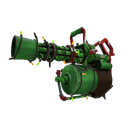 Strange Festivized Professional Killstreak Elfin Enamel Minigun (Minimal Wear)