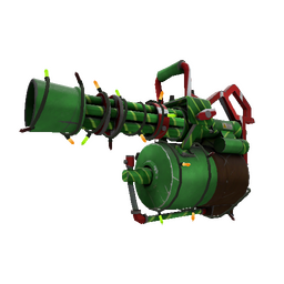 Festivized Elfin Enamel Minigun (Minimal Wear)