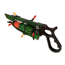 Strange Festivized Elfin Enamel Ubersaw (Well-Worn)