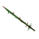Unusual Festivized Professional Killstreak Elfin Enamel Claidheamh Mòr (Field-Tested) (Hot)