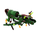 Unusual Festivized Professional Killstreak Elfin Enamel Crusader's Crossbow (Well-Worn) (Hot)