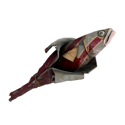 free tf2 item Saccharine Striped Holy Mackerel (Battle Scarred)