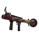 Saccharine Striped Rocket Launcher (Battle Scarred)