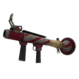 Saccharine Striped Rocket Launcher (Well-Worn)