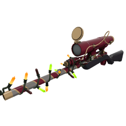 Festivized Saccharine Striped Sniper Rifle (Factory New)