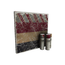 Saccharine Striped War Paint (Well-Worn)