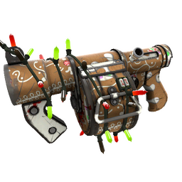 Strange Festivized Gingerbread Winner Stickybomb Launcher (Well-Worn)