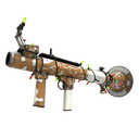 Unusual Festivized Specialized Killstreak Gingerbread Winner Rocket Launcher (Field-Tested) (Hot)