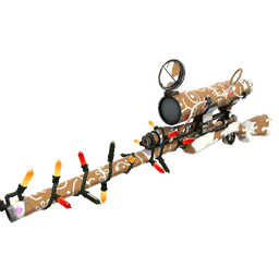 Strange Festivized Specialized Killstreak Gingerbread Winner Sniper Rifle (Field-Tested)