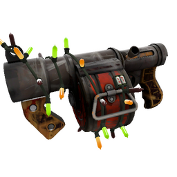 Festivized Blasted Bombardier Stickybomb Launcher (Battle Scarred)