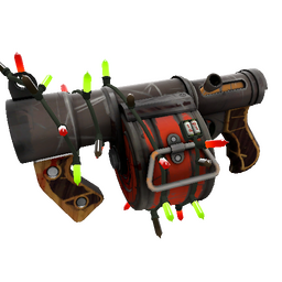 free tf2 item Festivized Killstreak Blasted Bombardier Stickybomb Launcher (Well-Worn)