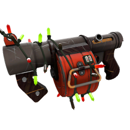 free tf2 item Festivized Specialized Killstreak Blasted Bombardier Stickybomb Launcher (Minimal Wear)