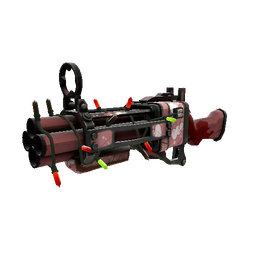 Strange Festivized Specialized Killstreak Seriously Snowed Iron Bomber (Well-Worn)