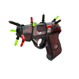 Festivized Seriously Snowed Pistol (Battle Scarred)