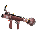 Unusual Festivized Specialized Killstreak Seriously Snowed Rocket Launcher (Field-Tested) (Cool)