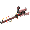 Strange Festivized Specialized Killstreak Seriously Snowed Sniper Rifle (Well-Worn)