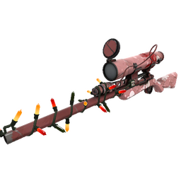 free tf2 item Festivized Seriously Snowed Sniper Rifle (Well-Worn)